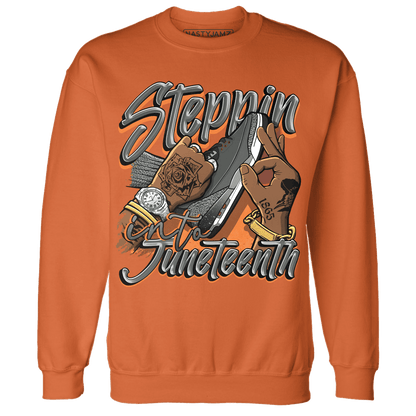 Fear Pack 3s Sweatshirt Match Step Into Juneteenth - NastyJamz
