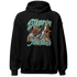 Green Glow 3s Hoodie Match Step Into Juneteenth - NastyJamz