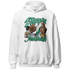 Lucky Green 5s Hoodie Match Step Into Juneteenth - NastyJamz