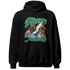Lucky Green 5s Hoodie Match Step Into Juneteenth - NastyJamz