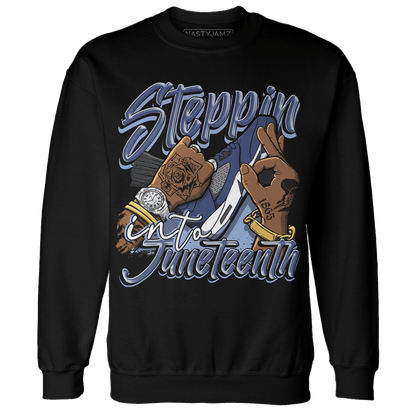 Midnight Navy 5s Sweatshirt Match Step Into Juneteenth - NastyJamz