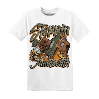 Olive 5s T Shirt Match Step Into Juneteenth - NastyJamz