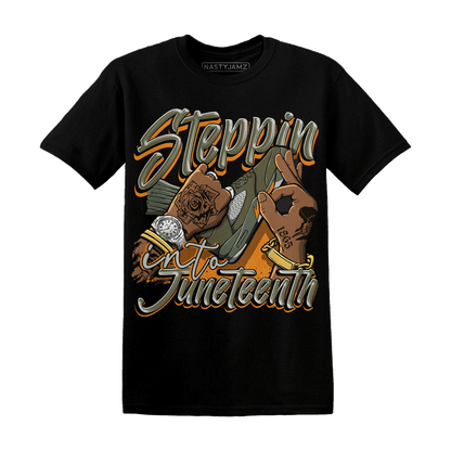 Olive 5s T Shirt Match Step Into Juneteenth - NastyJamz