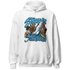 Powder Blue 9s Hoodie Match Step Into Juneteenth - NastyJamz