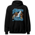 Powder Blue 9s Hoodie Match Step Into Juneteenth - NastyJamz