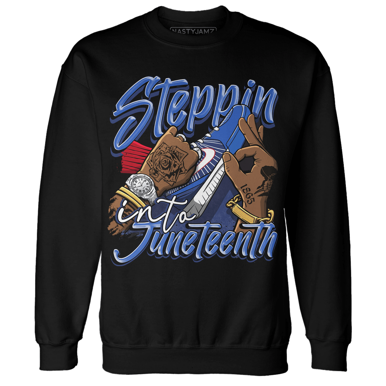 KB 4 Protro Philly Sweatshirt Match Step Into Juneteenth - NastyJamz