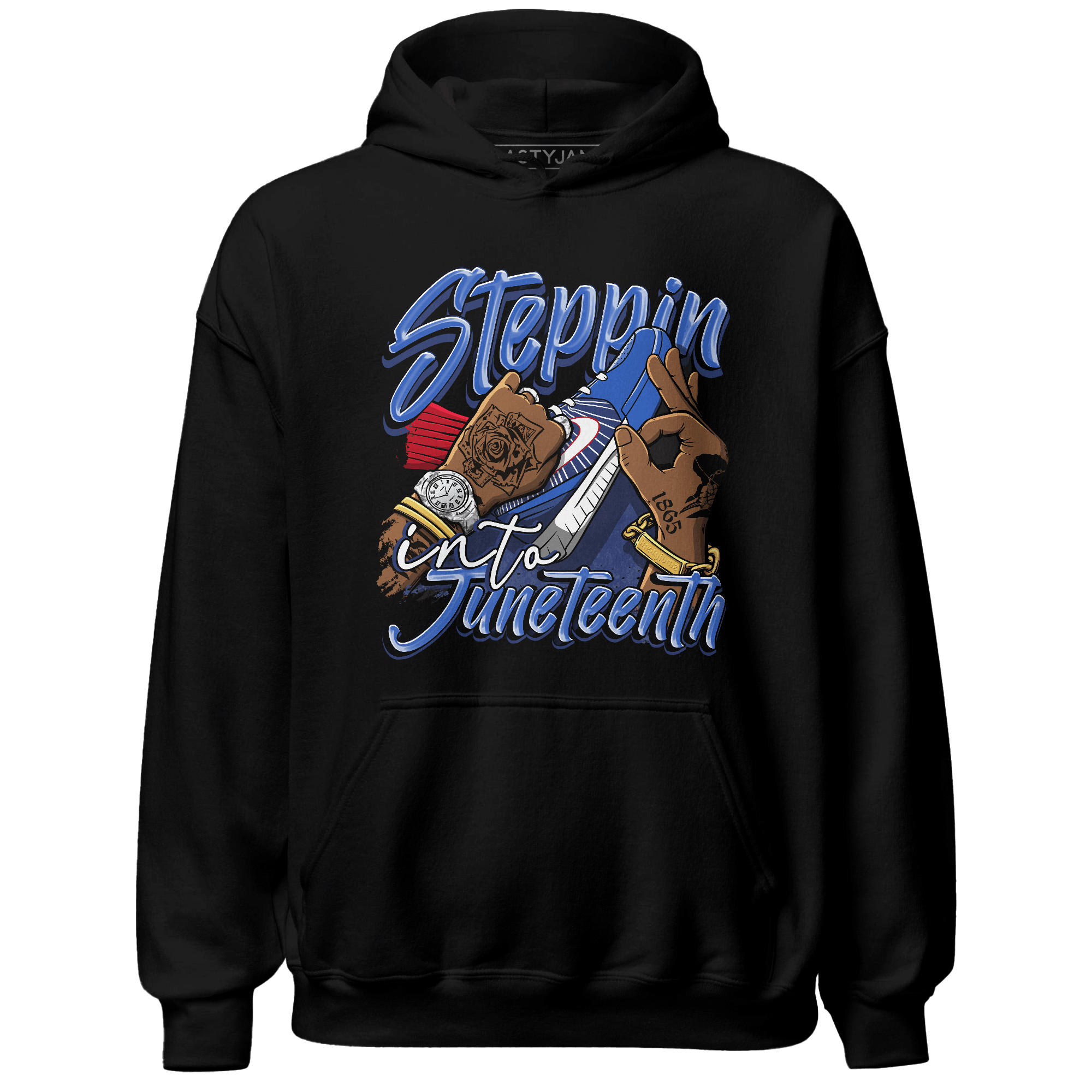 KB 4 Protro Philly Hoodie Match Step Into Juneteenth - NastyJamz