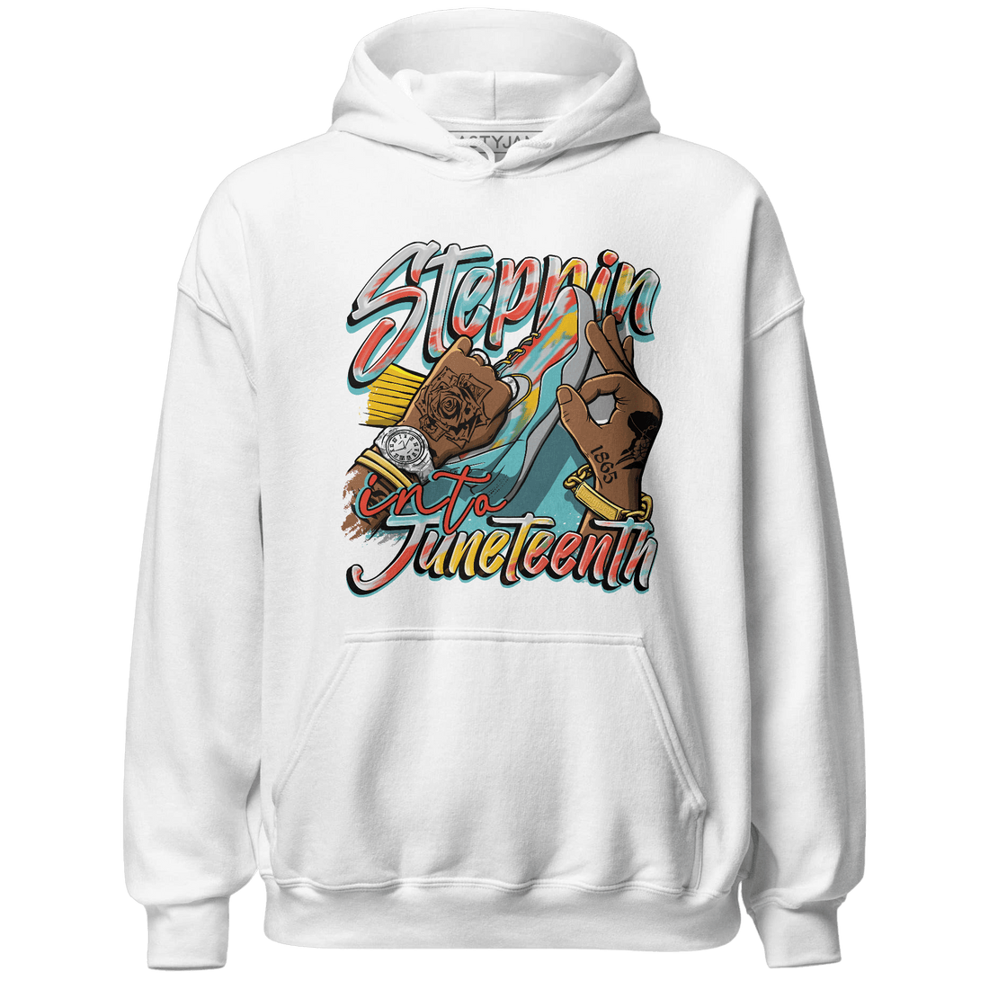 KB 8 Protro Venice Beach Hoodie Match Step Into Juneteenth - NastyJamz