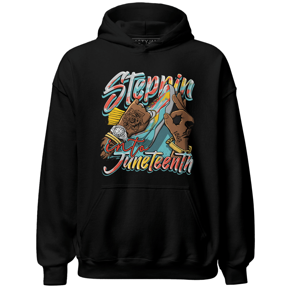 KB 8 Protro Venice Beach Hoodie Match Step Into Juneteenth - NastyJamz