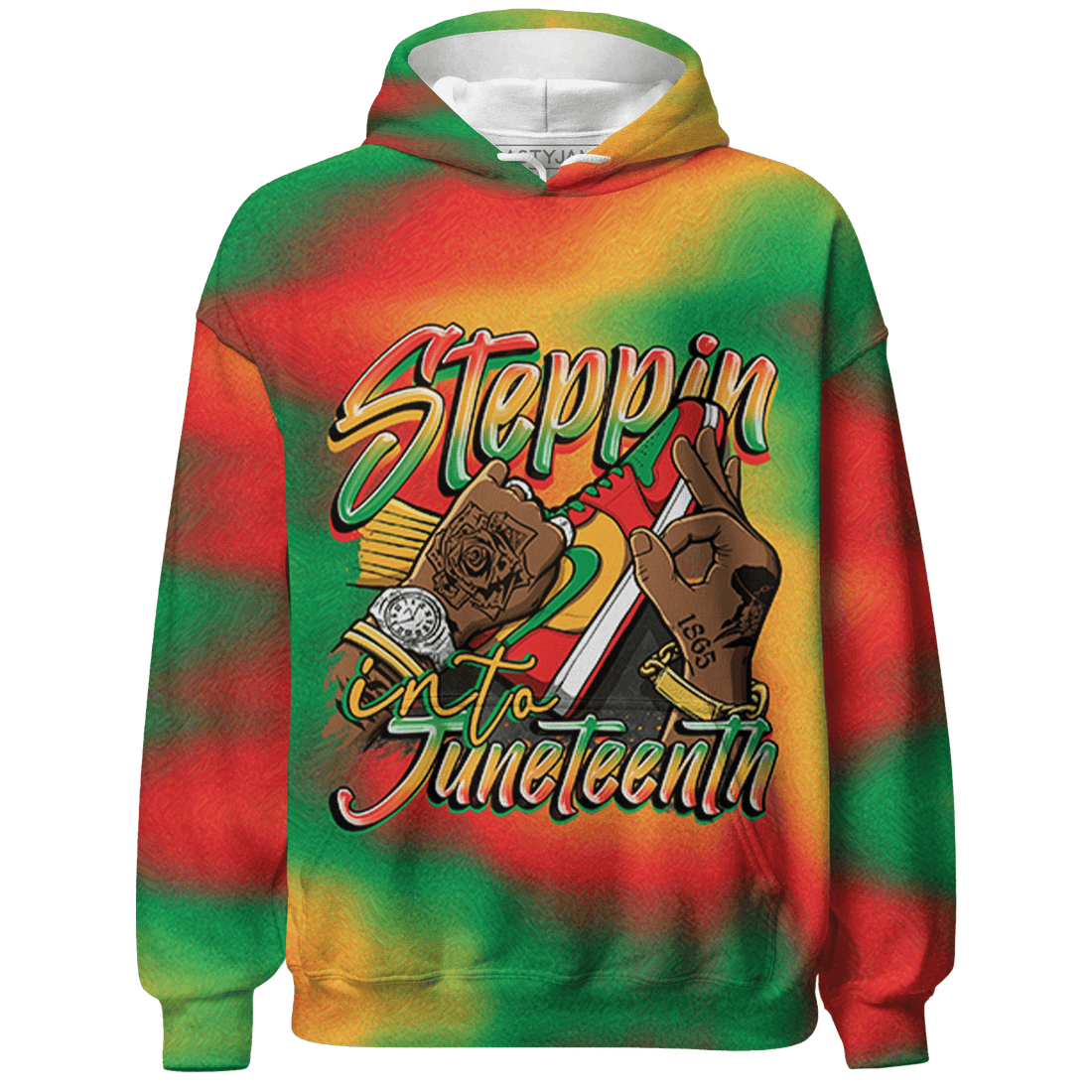 Step Into Juneteenth 3D All-Over Print Hoodie - NastyJamz