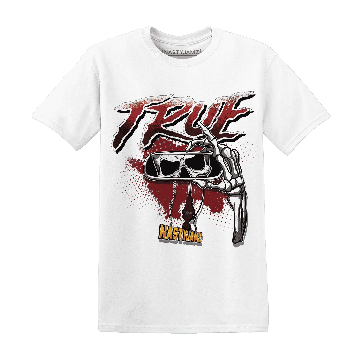 NastyJamz-Retro-Red-Taxi-12s-T-Shirt-Match-TRUE