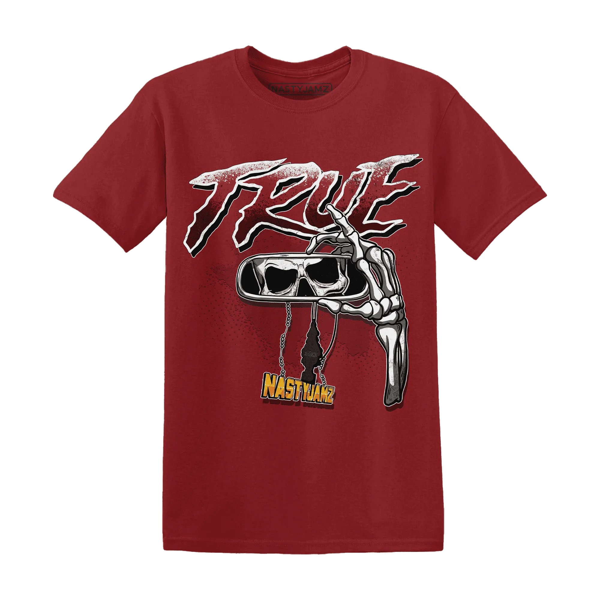 NastyJamz-Retro-Red-Taxi-12s-T-Shirt-Match-TRUE