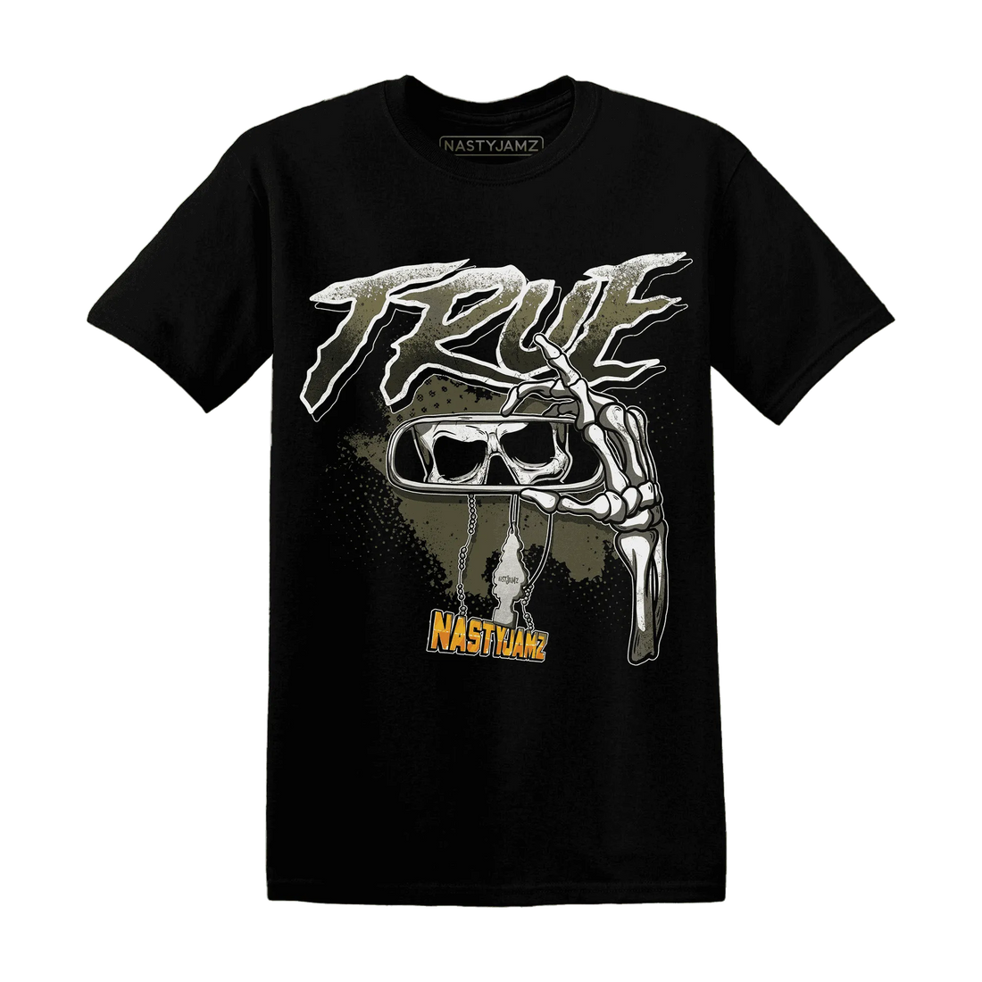 NastyJamz-Medium-Olive-1s-T-Shirt-Match-TRUE