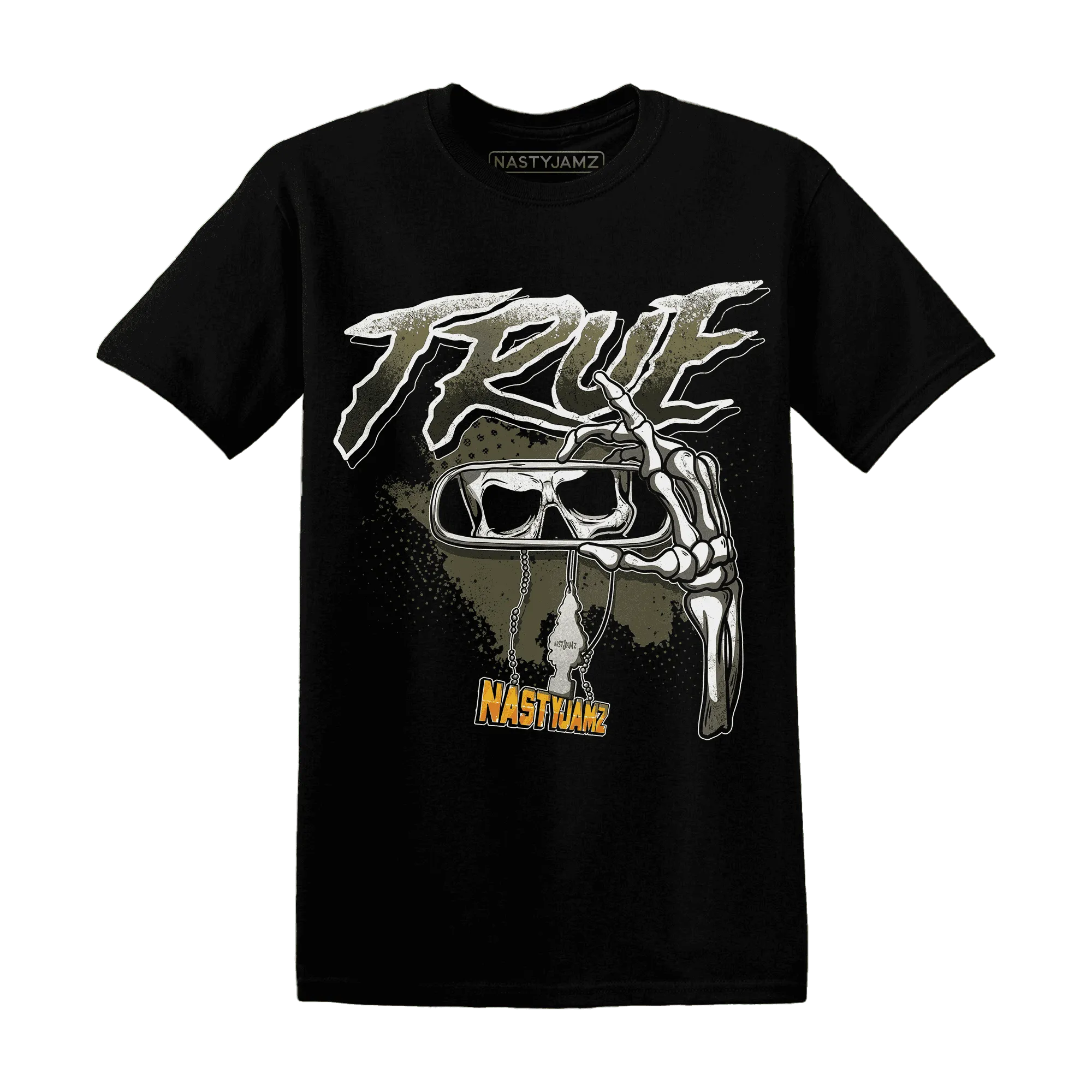 NastyJamz-Medium-Olive-1s-T-Shirt-Match-TRUE