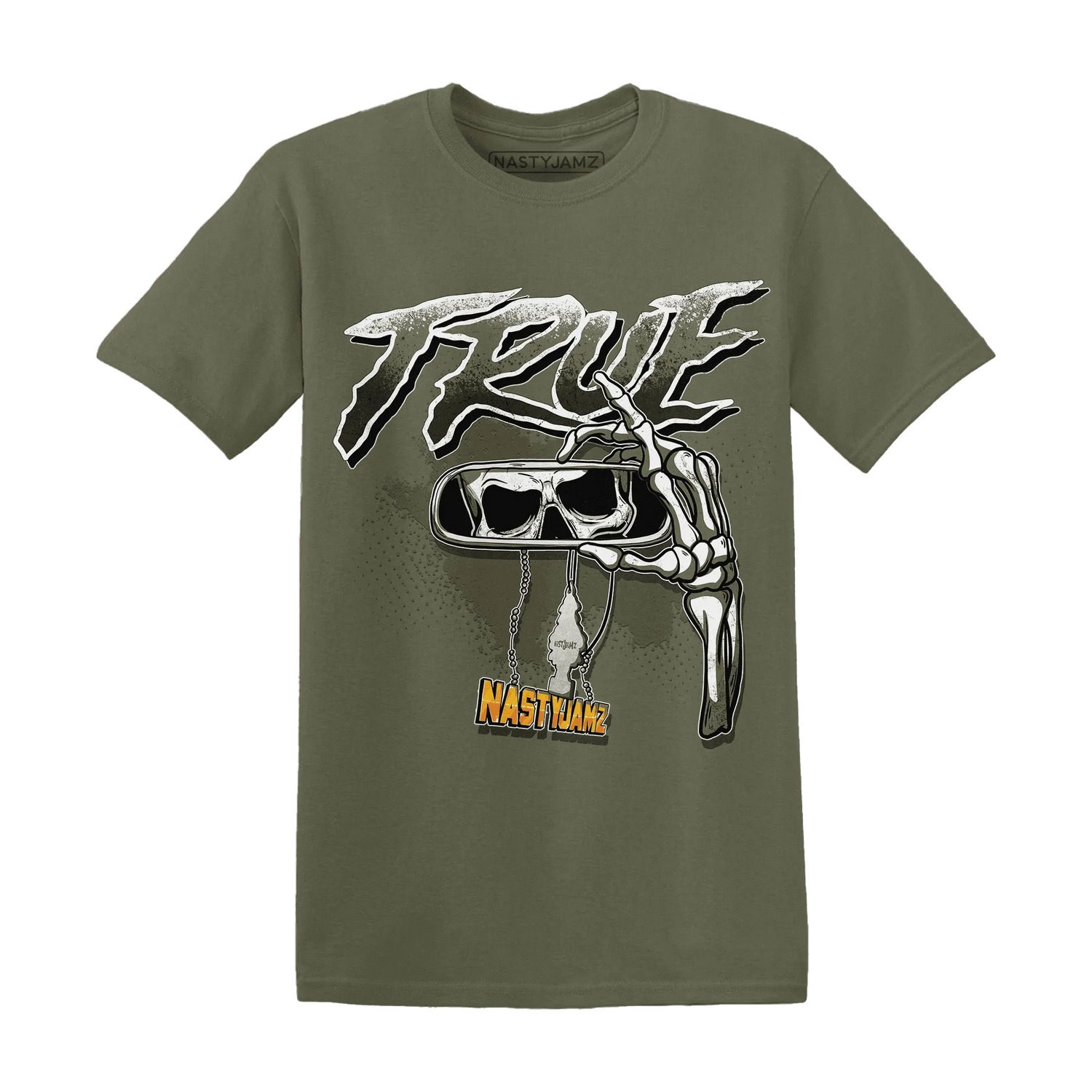 NastyJamz-Medium-Olive-1s-T-Shirt-Match-TRUE