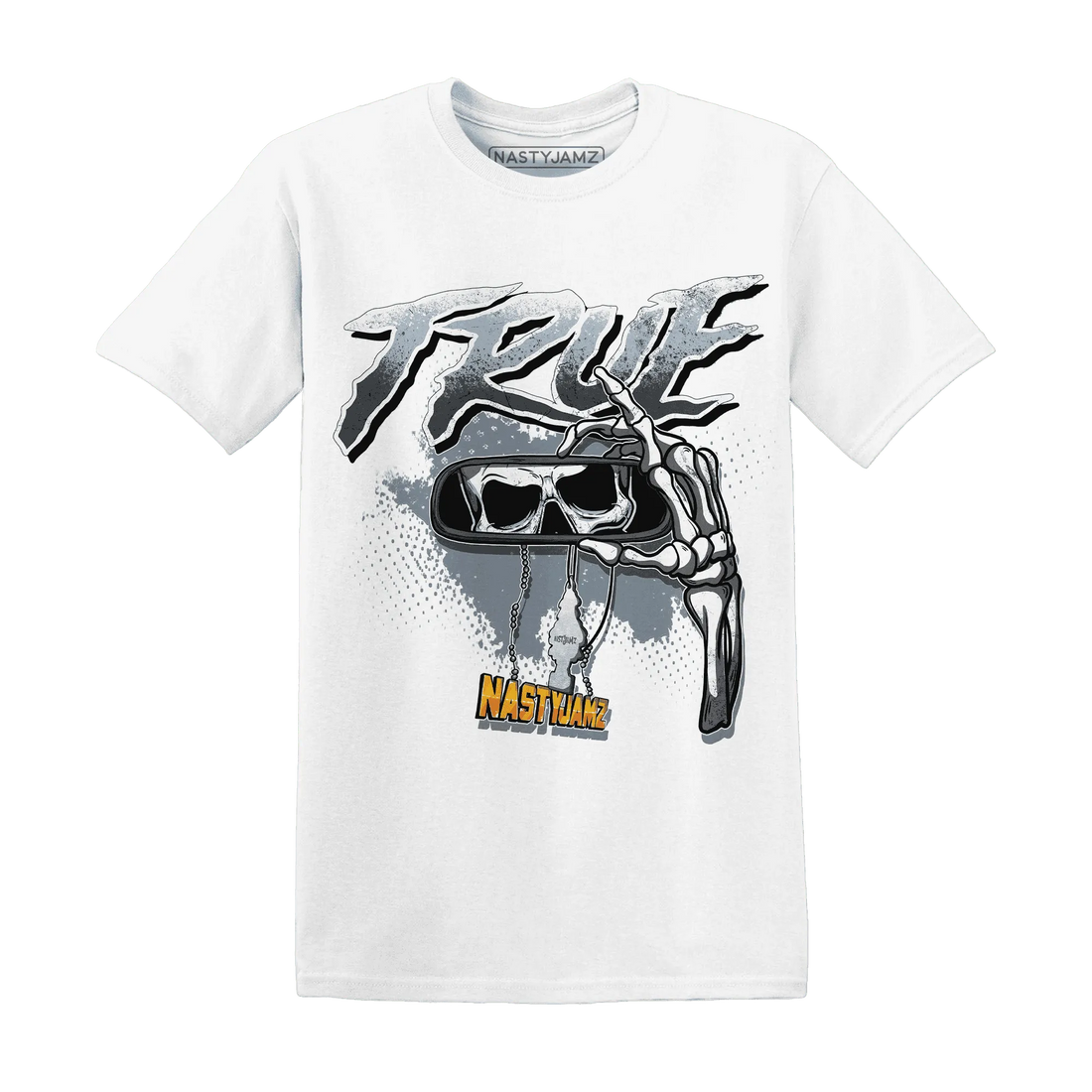 NastyJamz-Mid-Diffused-Blue-Grey-1s-T-Shirt-Match-TRUE