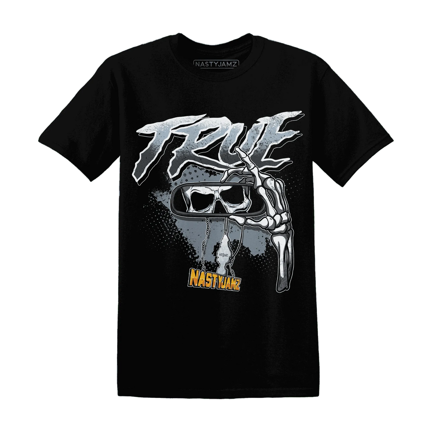 NastyJamz-Mid-Diffused-Blue-Grey-1s-T-Shirt-Match-TRUE