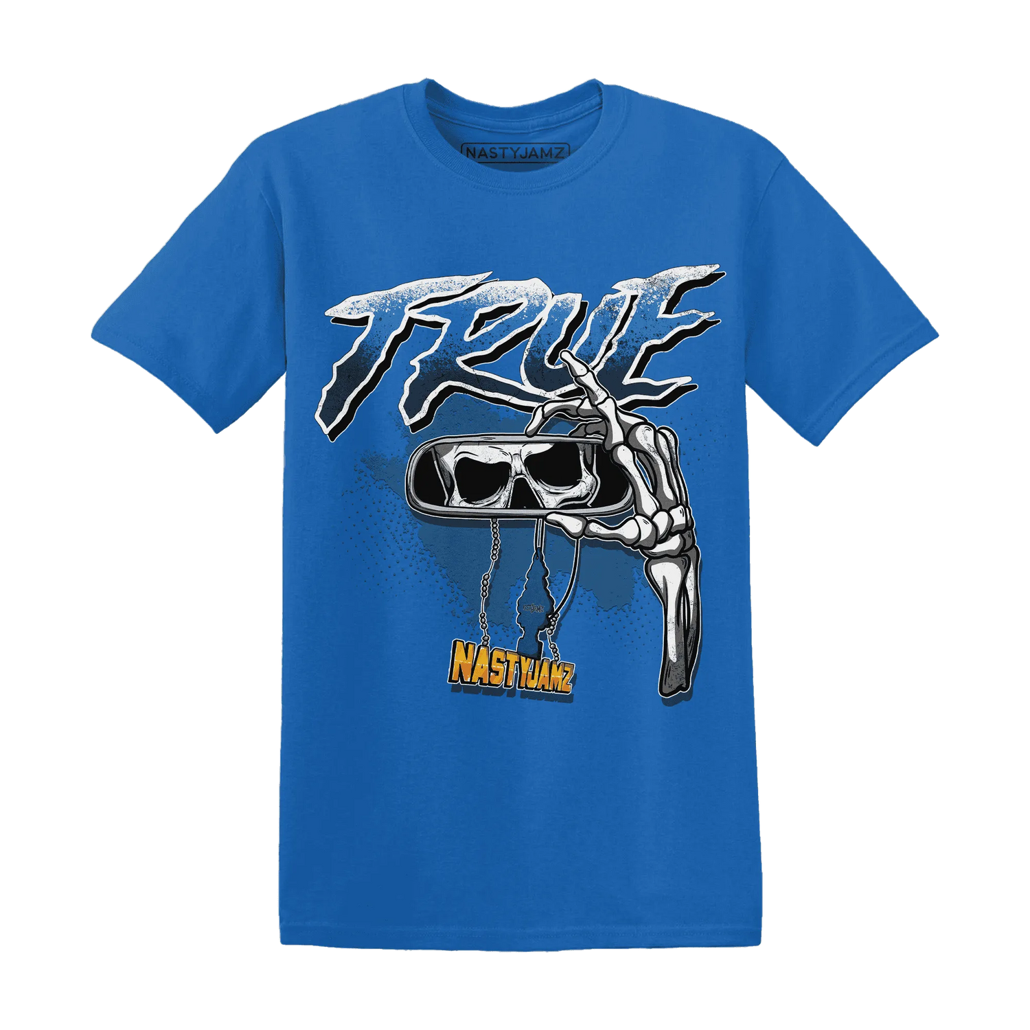 NastyJamz-Industrial-Blue-4s-T-Shirt-Match-TRUE