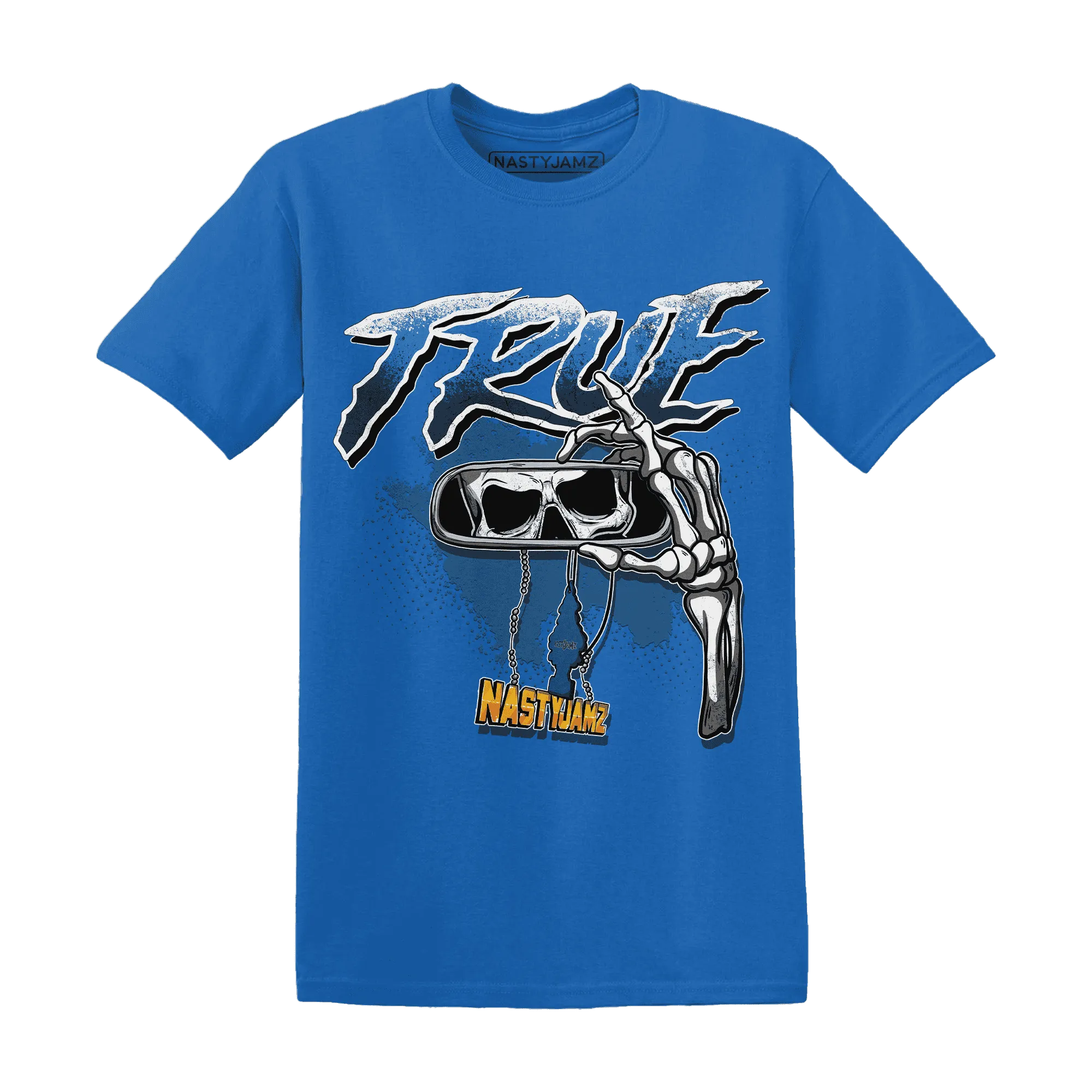 NastyJamz-Industrial-Blue-4s-T-Shirt-Match-TRUE