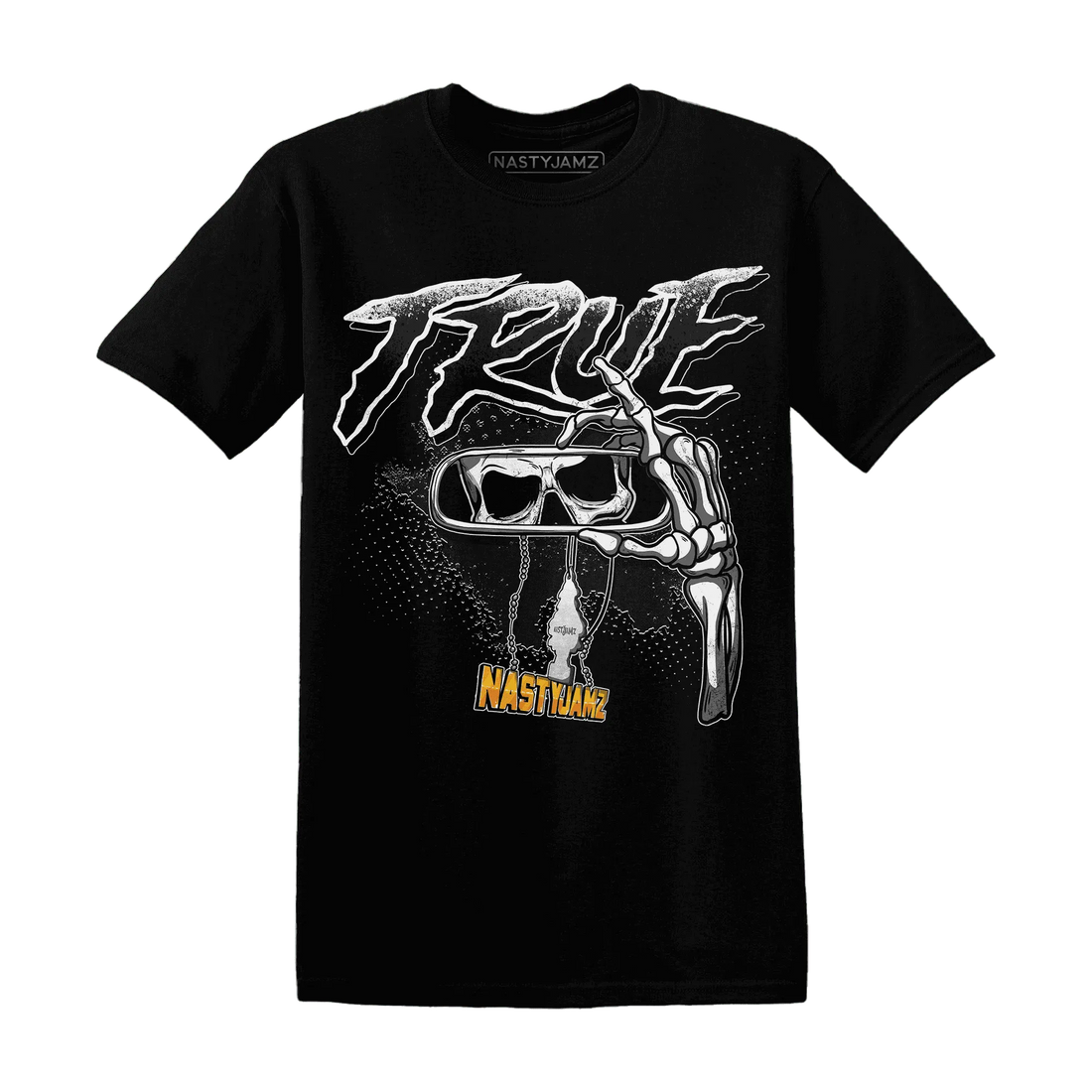 NastyJamz-White-Thunder-4s-T-Shirt-Match-TRUE