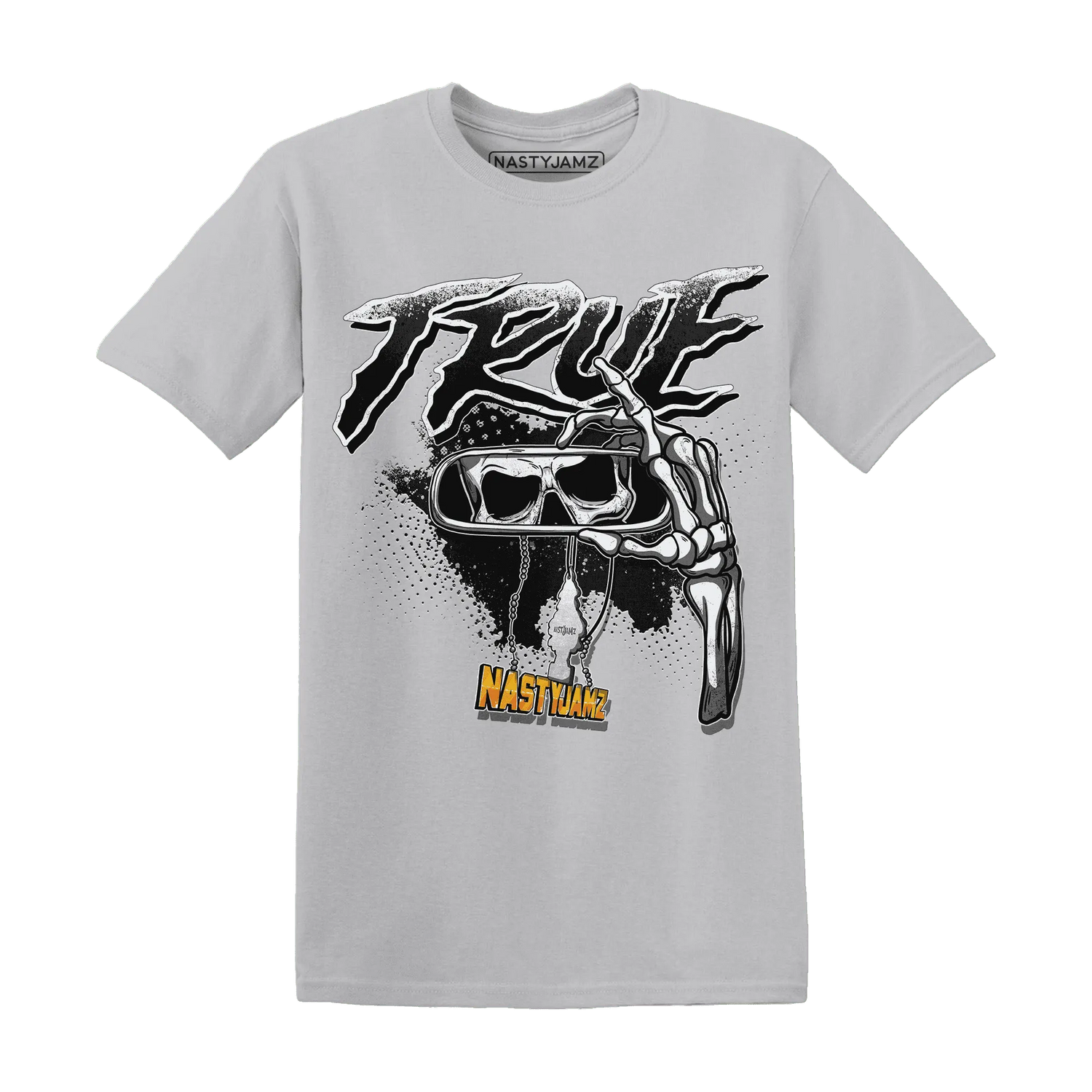 NastyJamz-White-Thunder-4s-T-Shirt-Match-TRUE