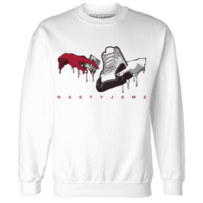 Retro-Red-Taxi-12s-Sweatshirt-Match-Take-My-Money-Sneaker