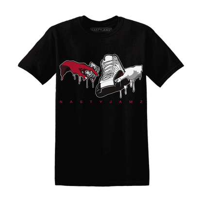 Retro-Red-Taxi-12s-T-Shirt-Match-Take-My-Money-Sneaker