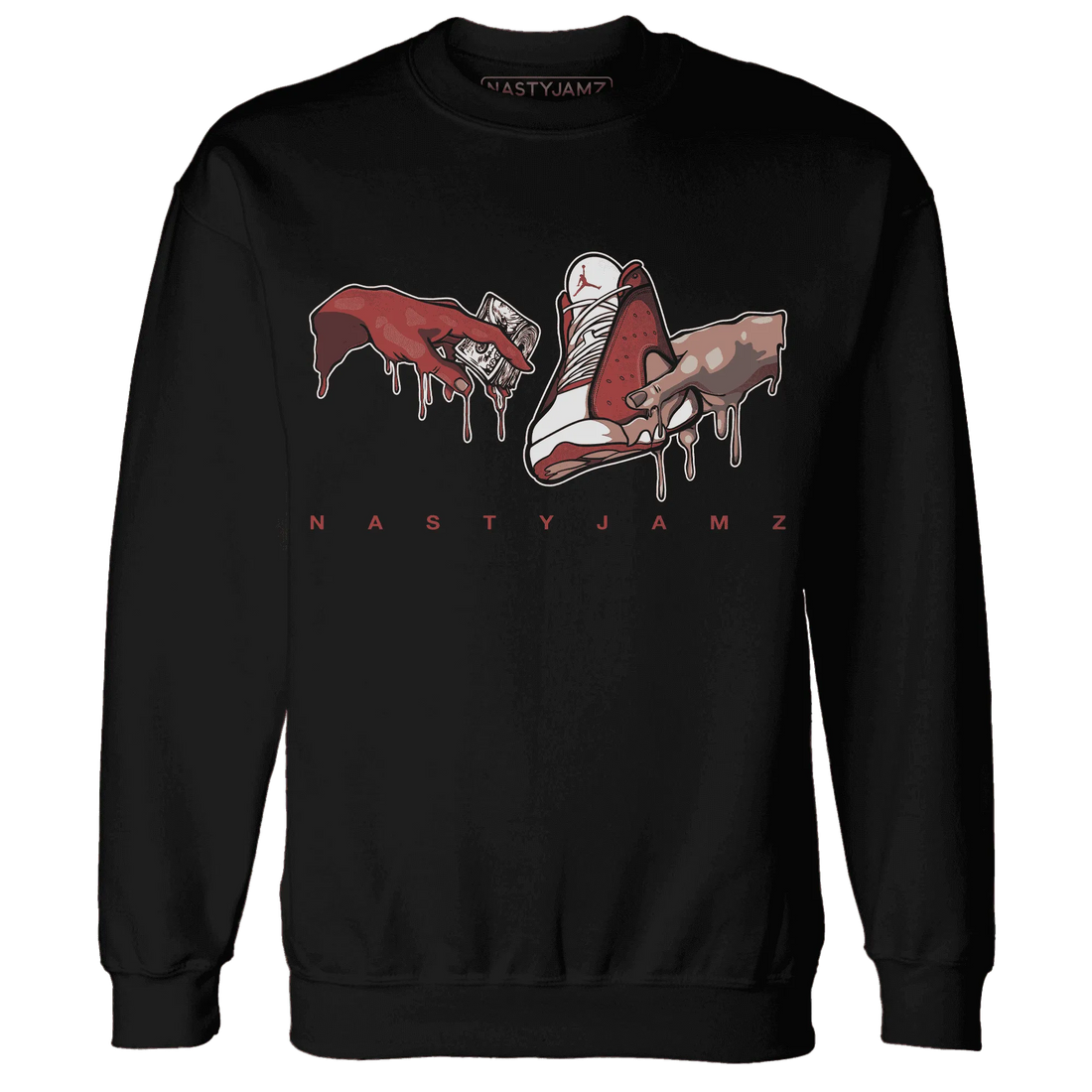 Dune-Red-13s-Sweatshirt-Match-Take-My-Money-Sneaker