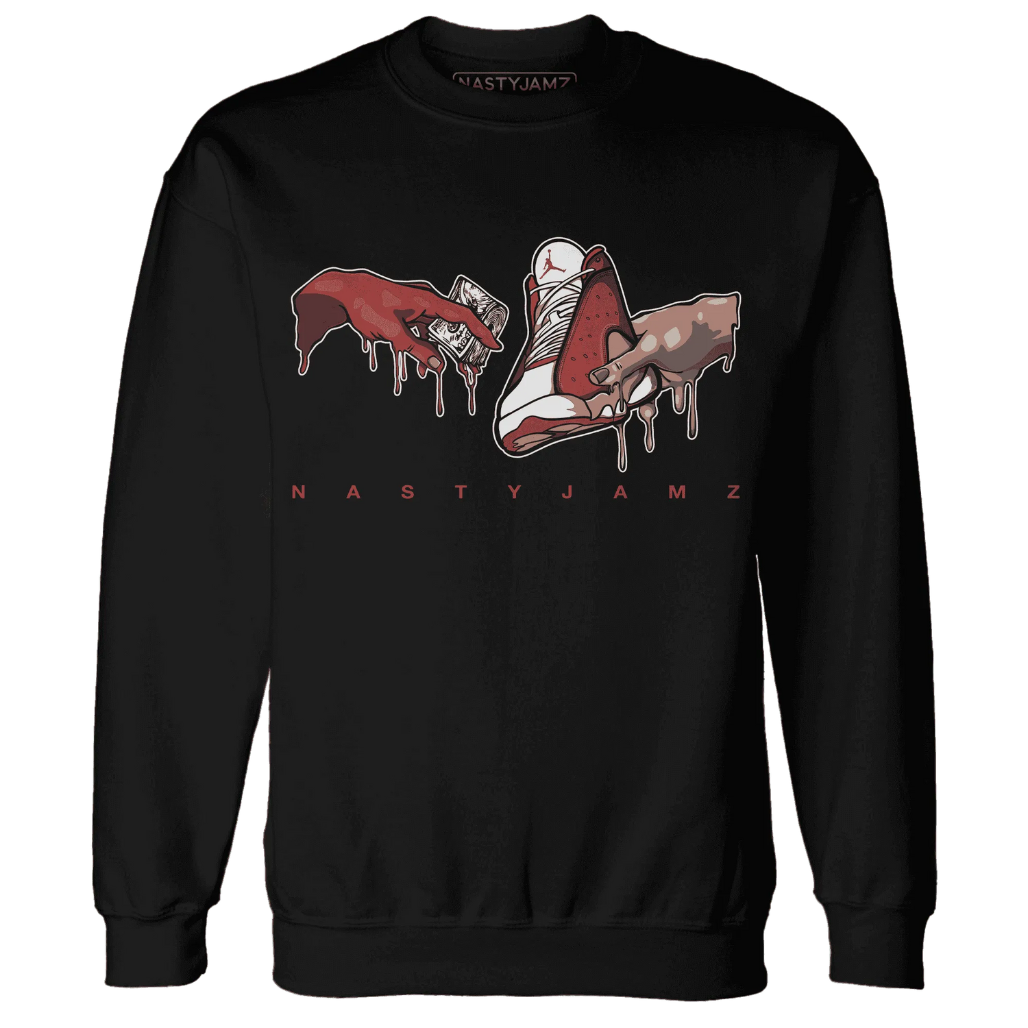 Dune-Red-13s-Sweatshirt-Match-Take-My-Money-Sneaker