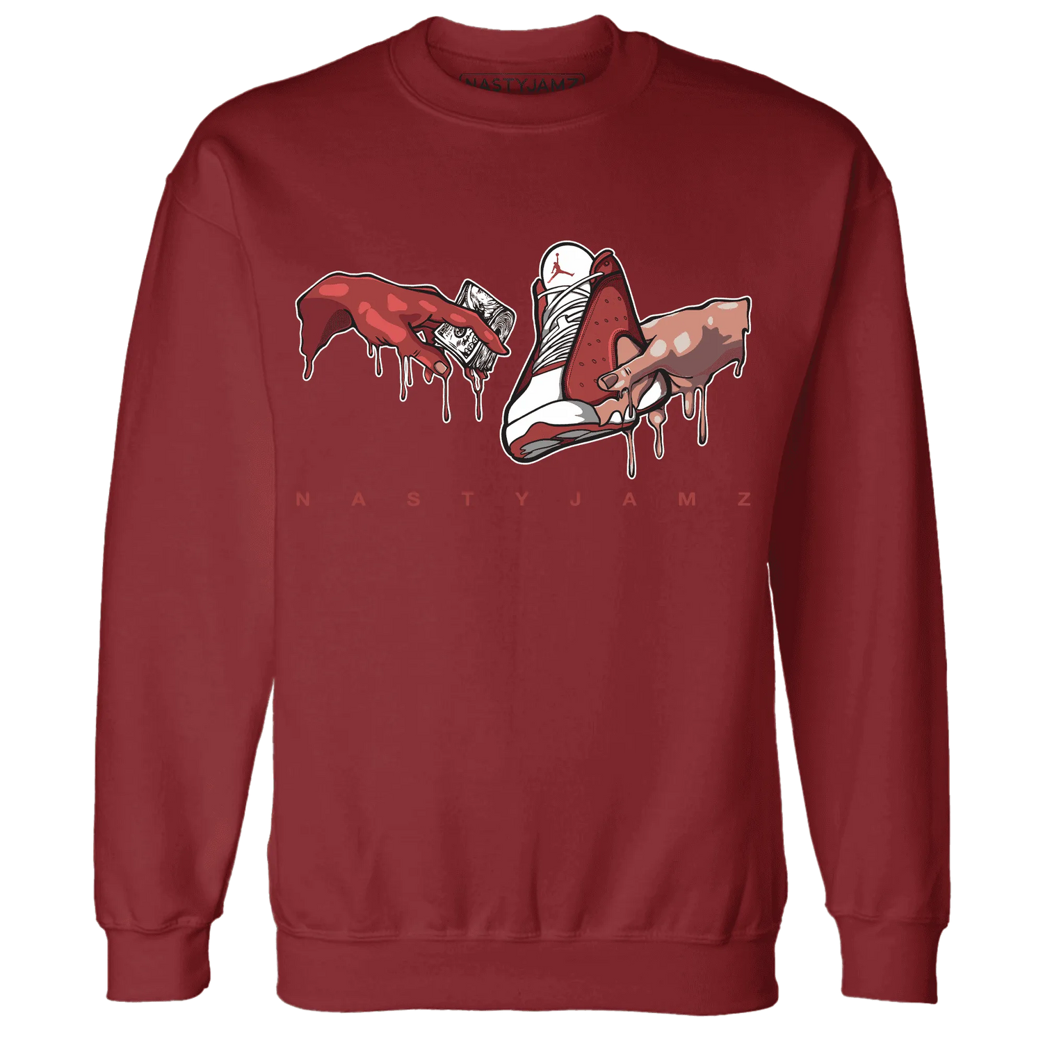 Dune-Red-13s-Sweatshirt-Match-Take-My-Money-Sneaker