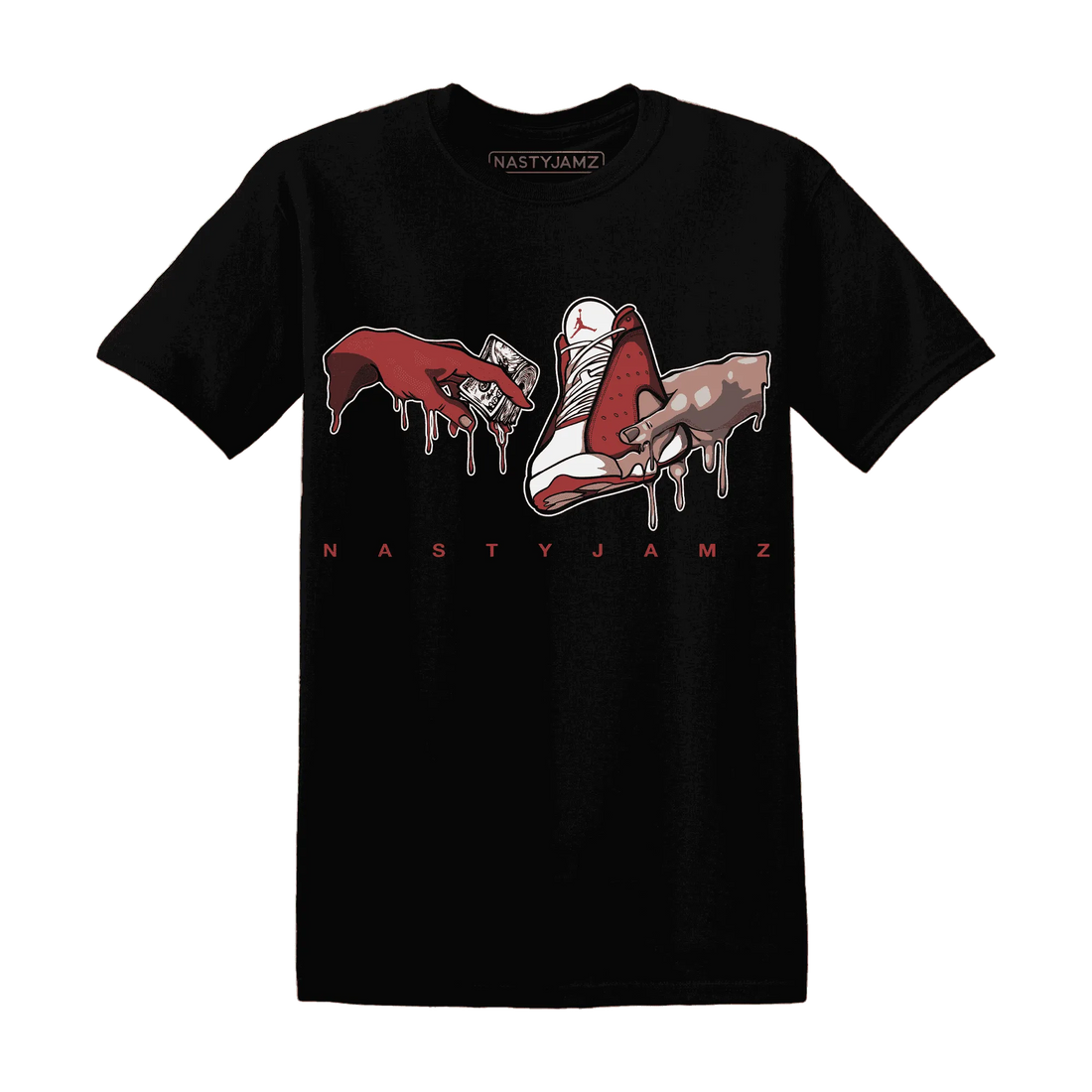Dune-Red-13s-T-Shirt-Match-Take-My-Money-Sneaker