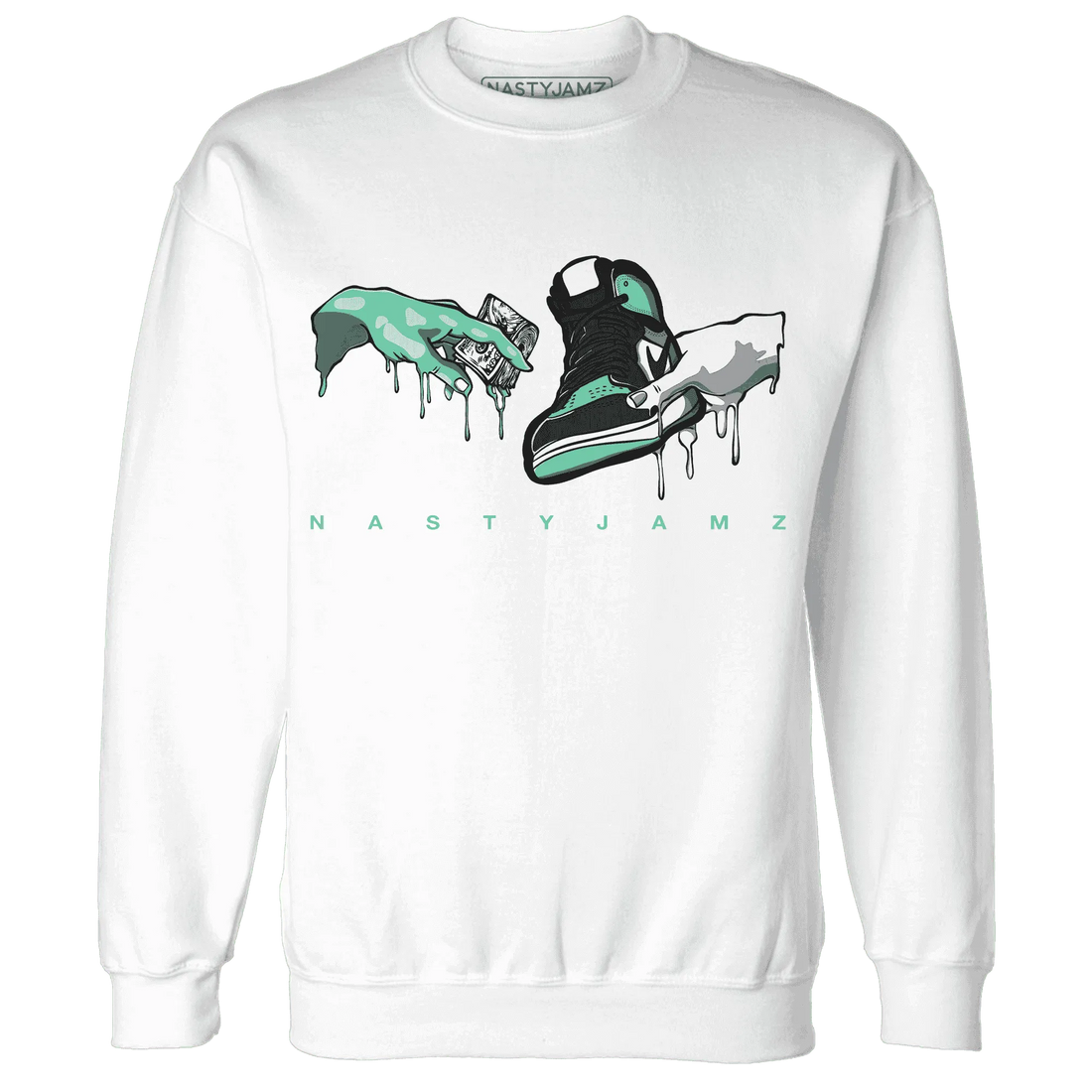 High-OG-Green-Glow-1s-Sweatshirt-Match-Take-My-Money-Sneaker
