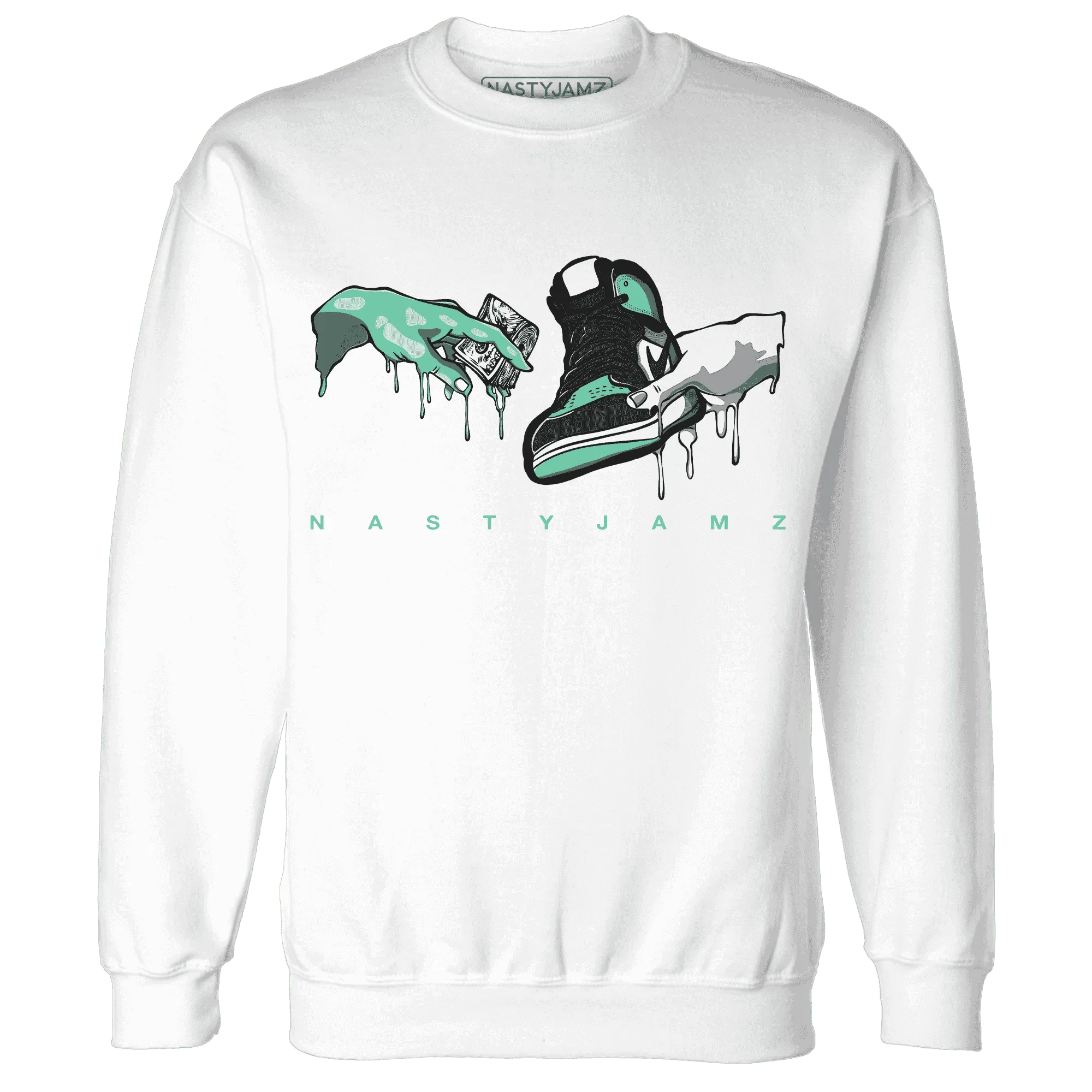 High-OG-Green-Glow-1s-Sweatshirt-Match-Take-My-Money-Sneaker