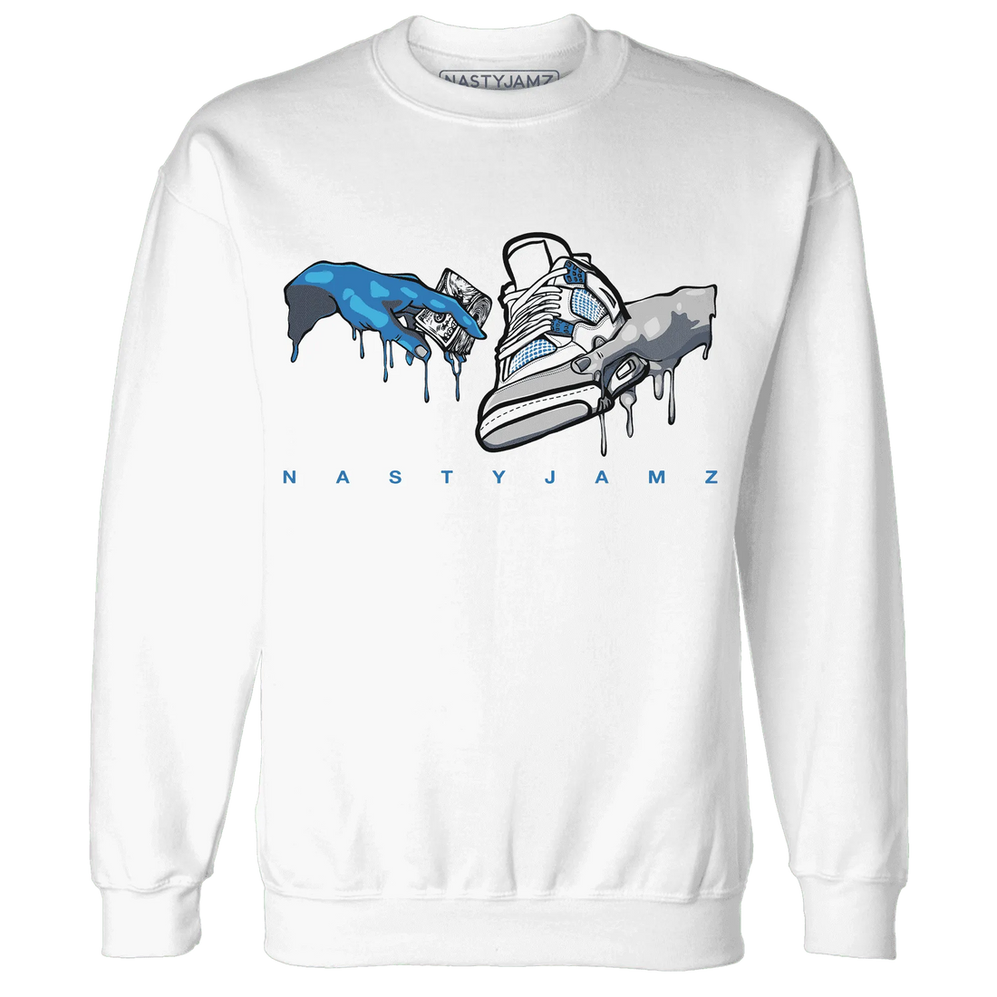 Industrial-Blue-4s-Sweatshirt-Match-Take-My-Money-Sneaker