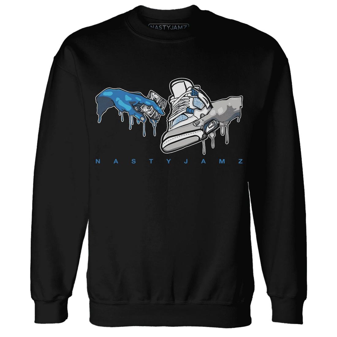 Industrial-Blue-4s-Sweatshirt-Match-Take-My-Money-Sneaker