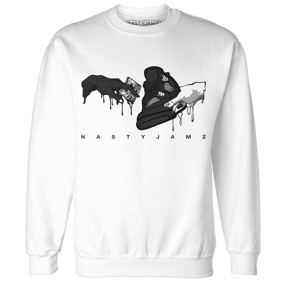 White-Thunder-4s-Sweatshirt-Match-Take-My-Money-Sneaker
