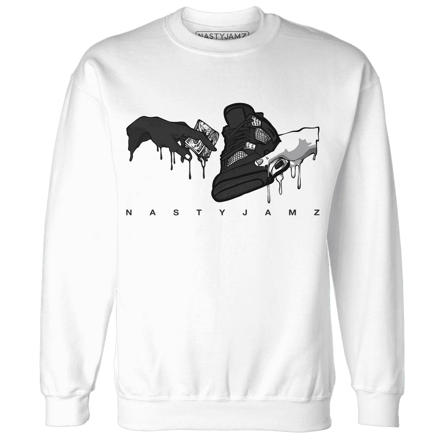 White-Thunder-4s-Sweatshirt-Match-Take-My-Money-Sneaker