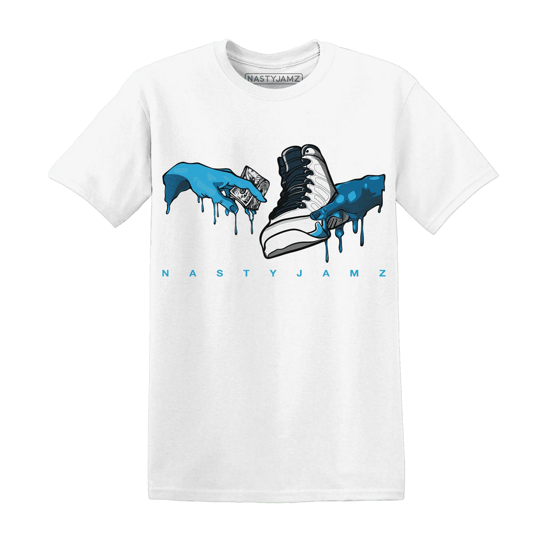 Powder-Blue-9s-T-Shirt-Match-Take-My-Money-Sneaker