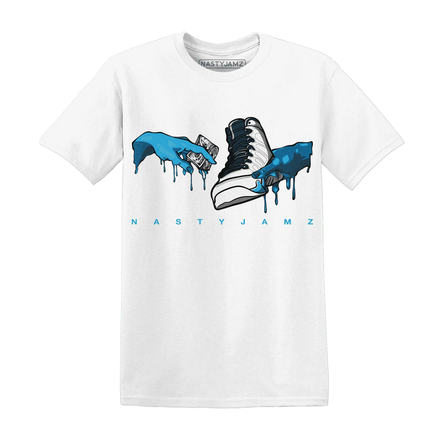 Powder-Blue-9s-T-Shirt-Match-Take-My-Money-Sneaker