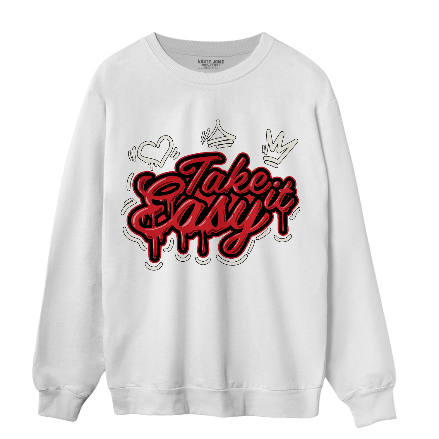 Low OG Trophy Room 1s Sweatshirt Match Take It Easy - NastyJamz