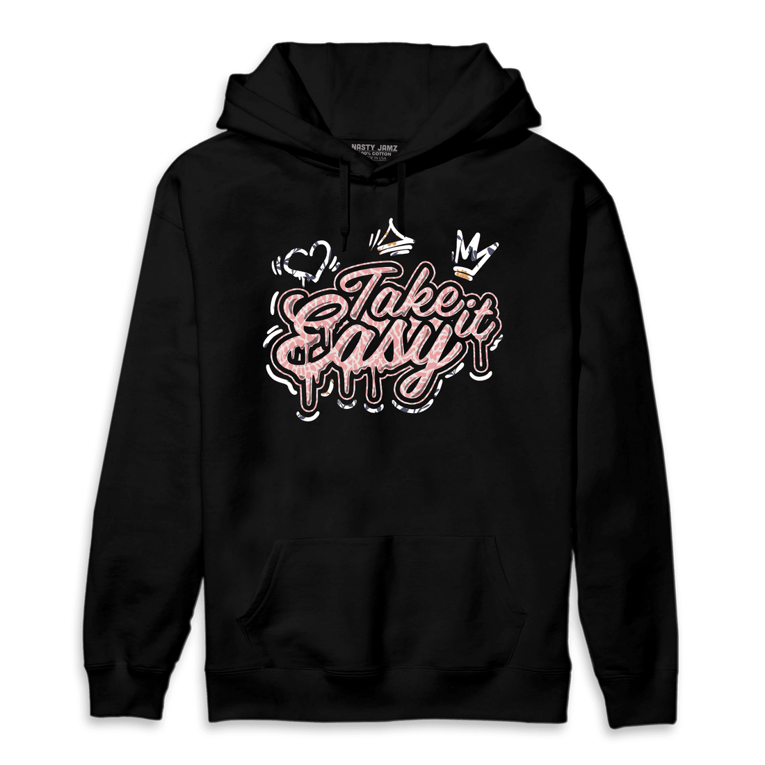 Red Stardust 3s Hoodie Match Take It Easy - NastyJamz