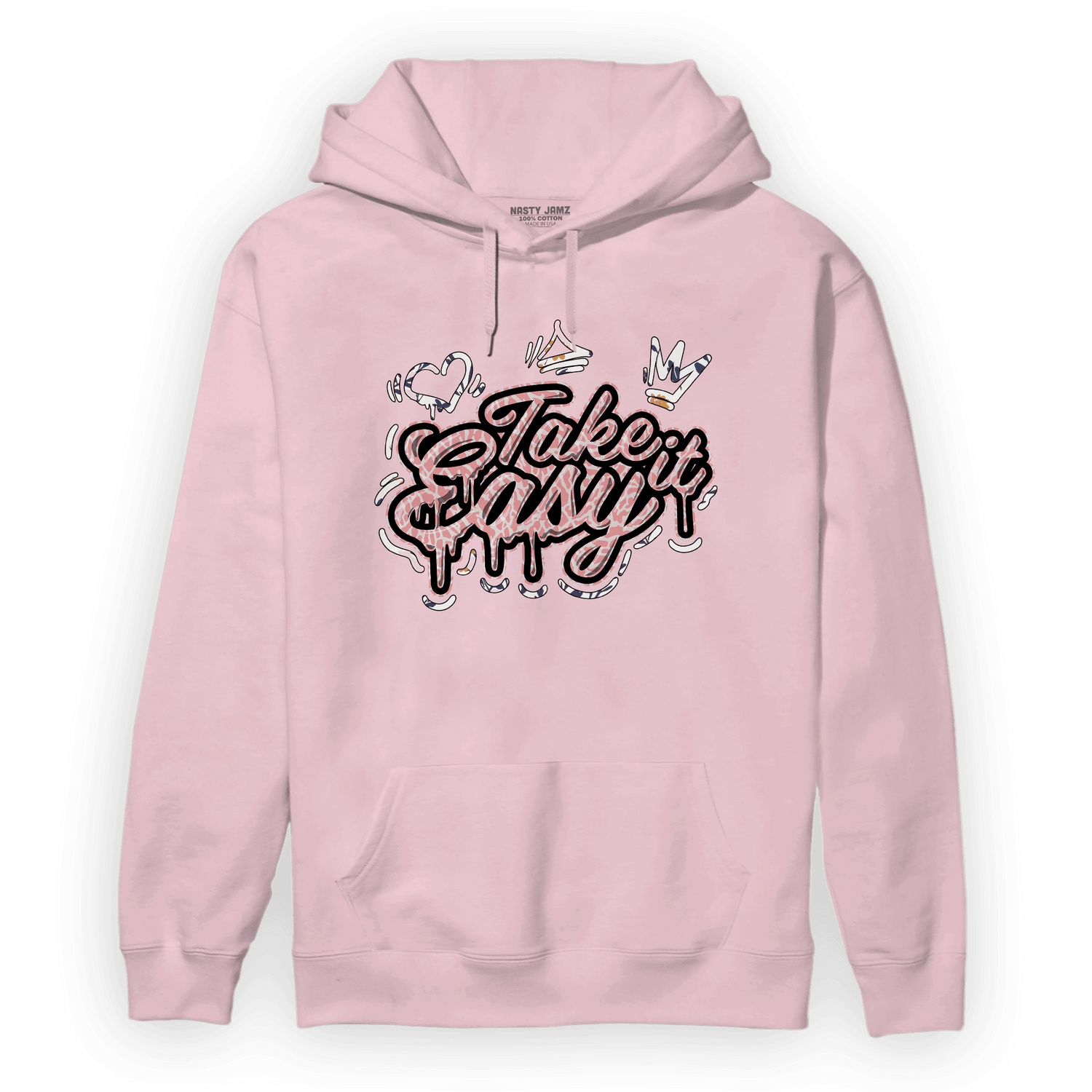 Red Stardust 3s Hoodie Match Take It Easy - NastyJamz