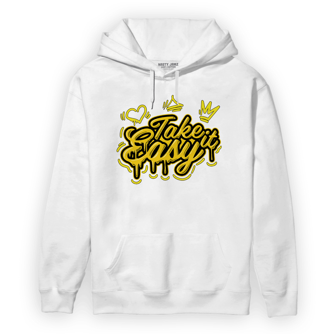 Vivid Sulfur 4s Hoodie Match Take It Easy - NastyJamz