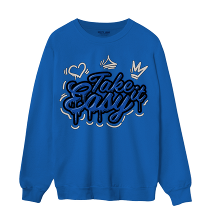 Air Max 1 86 Royal Sweatshirt Match Take It Easy - NastyJamz