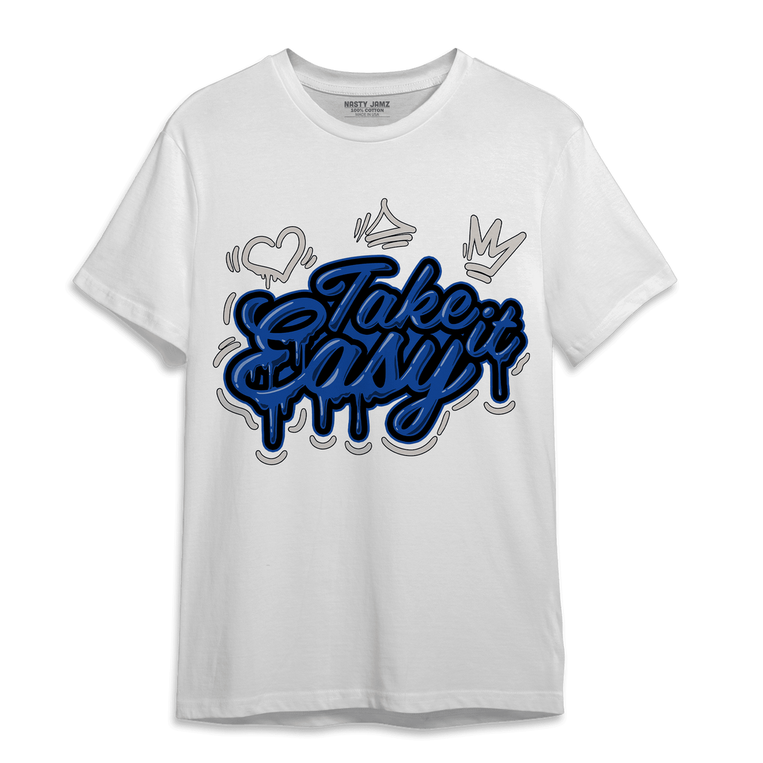 Air Max 1 86 Royal T Shirt Match Take It Easy - NastyJamz