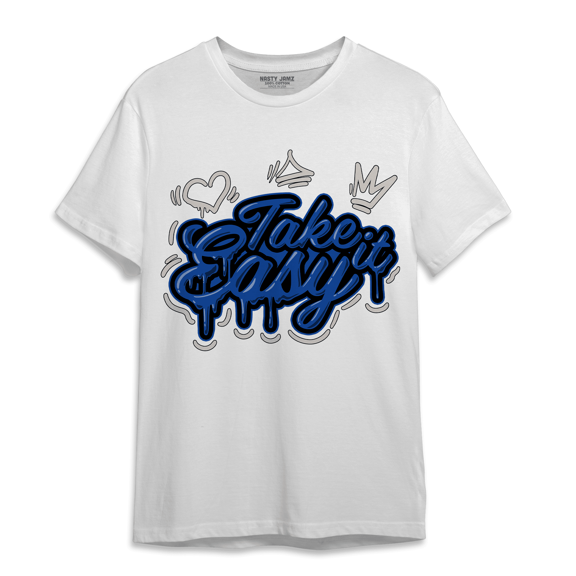 Air Max 1 86 Royal T Shirt Match Take It Easy - NastyJamz