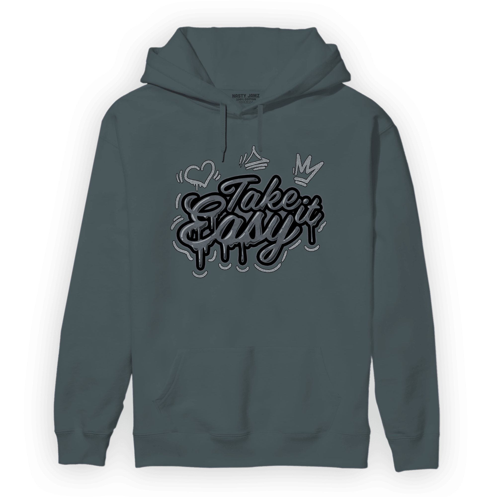 Air Max 90 Iron Grey Hoodie Match Take It Easy - NastyJamz