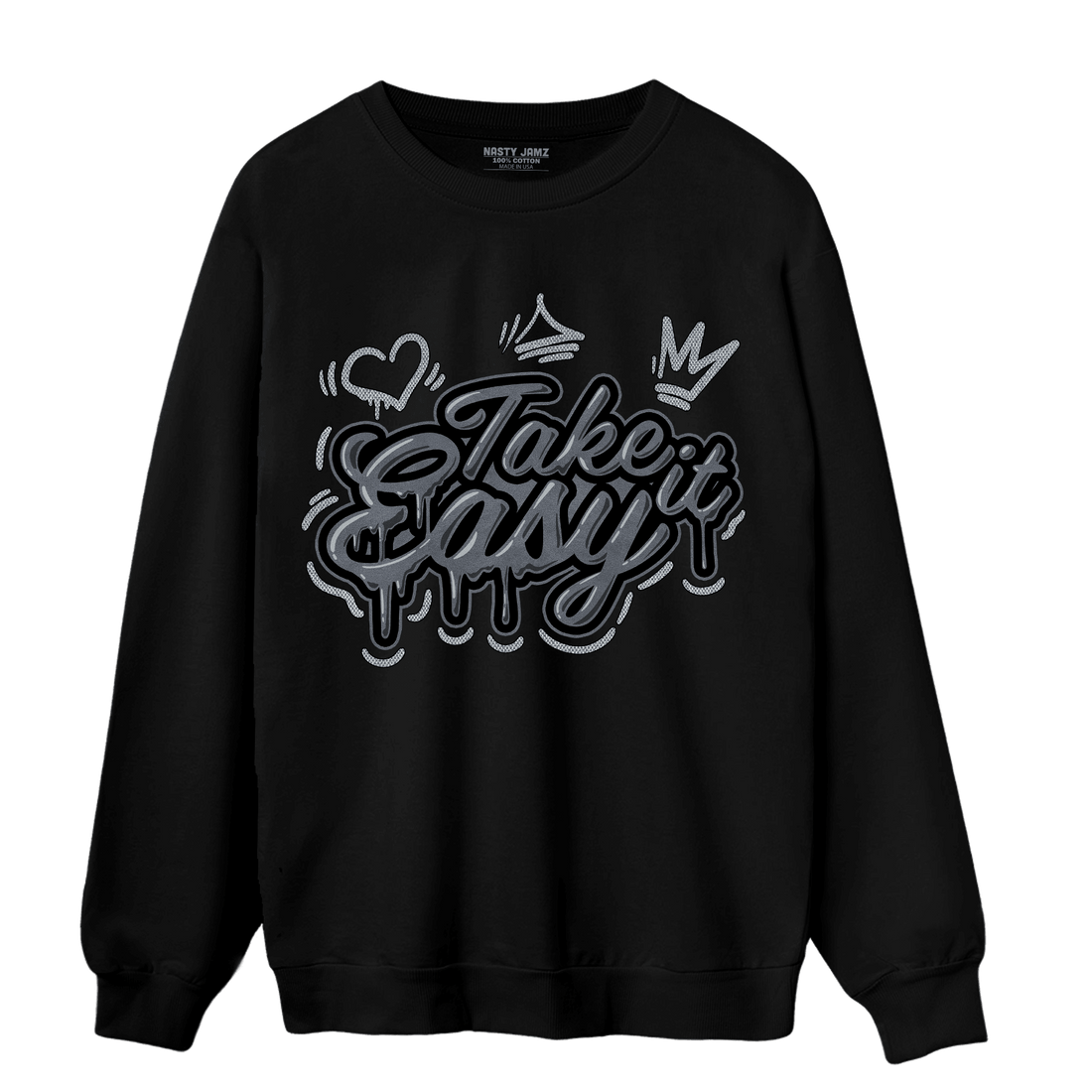 Air Max 90 Iron Grey Sweatshirt Match Take It Easy - NastyJamz