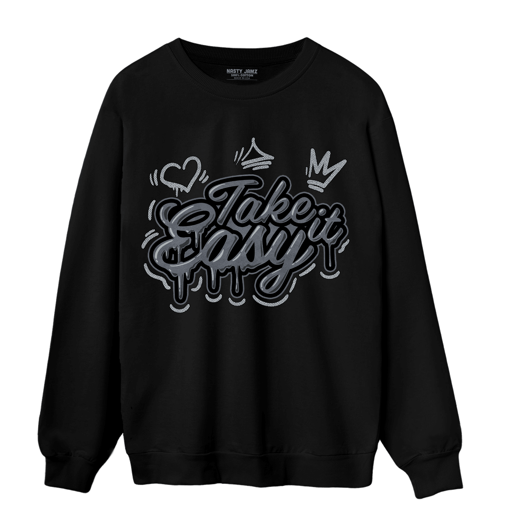 Air Max 90 Iron Grey Sweatshirt Match Take It Easy - NastyJamz