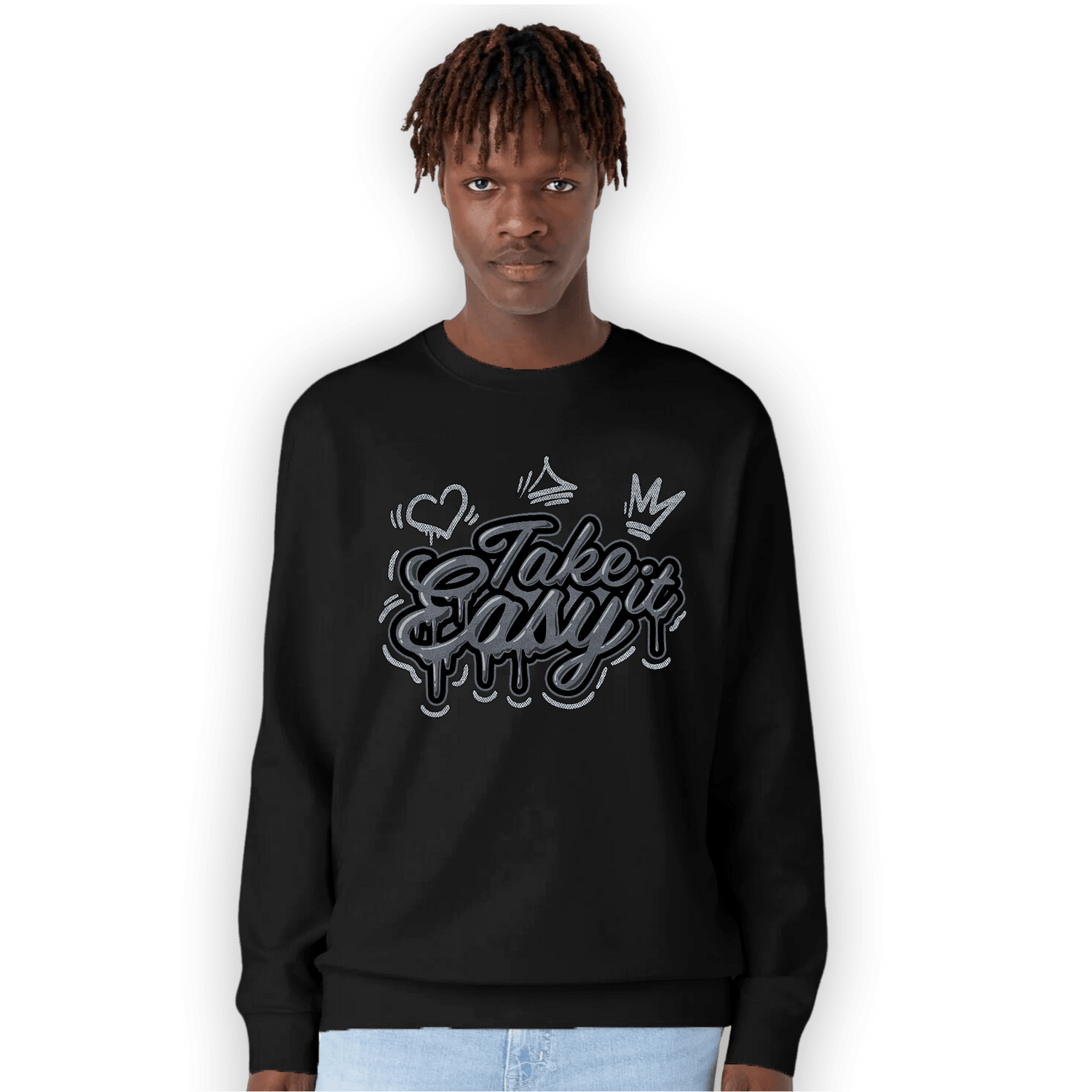 Air Max 90 Iron Grey Sweatshirt Match Take It Easy - NastyJamz
